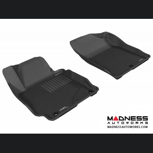 Hyundai Elantra Sedan/ Coupe Floor Mats (Set of 2) - Front - Black by 3D MAXpider